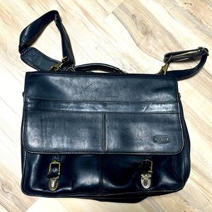 Dorado leather laptop bag